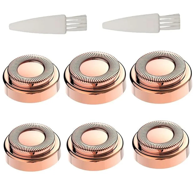 Replacement Heads For Finishing Touch Flawless Facial Hair Remover,Women Hair Removal Shaving Head First Generation (6PCS,...