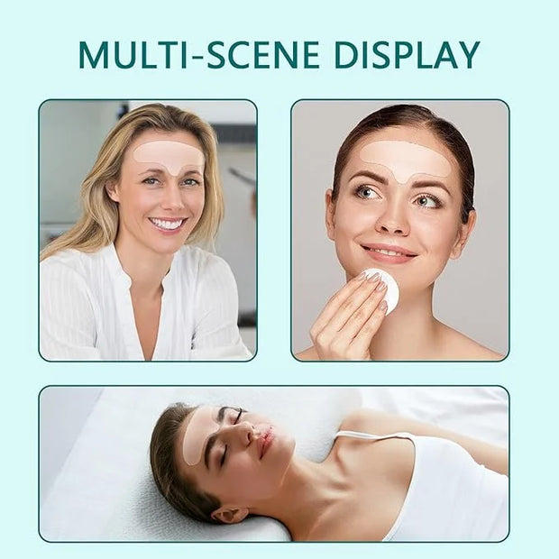 2PCS Reusable Forehead Wrinkle Patches Silicone Forehead Patches Anti-Wrinkle, Wrinkles Treatment for Wrinkles & Fine Line...