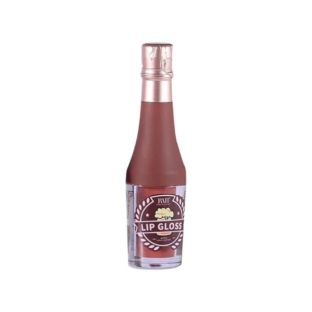 Nude Tined Long Lasting Matte Lipgloss in Bottle Shape Container (06) - Product Image