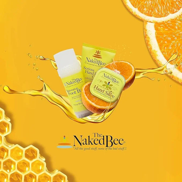 The Naked Bee Lip Balm in oz,