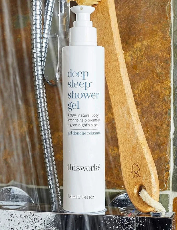 THISWORKS deep sleep shower gel: Calms the Mind and Protects the Skin, 8.4 fl oz (250ml) - Product Image