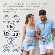 Aloe Up Sport Sunscreen Lotion SPF 30 - Broad Spectrum UVA/UVB Sunscreen Protector for Face and Body - With Hydrating Aloe...