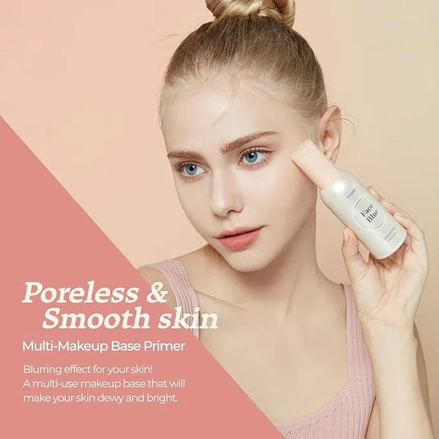 ETUDE Face Blur Smoothing SPF 33 PA ++ (21AD) | Multi-Makeup Coral Base Primer with Smoothening Effect and UV Rays Protect...