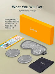 Luxtude gel eye mask cooling