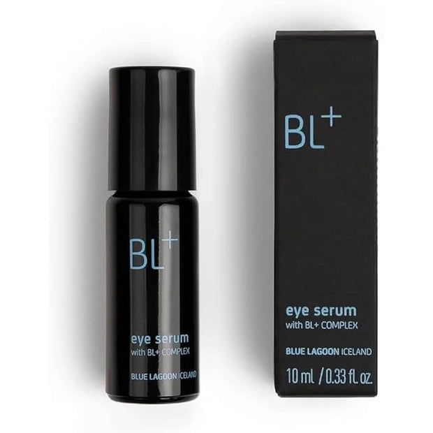 Blue Lagoon - BL+The Eye Serum For Dark Circles, Puffiness, Hydration - Cooling Roller Ball Applicator Firming Wrinkle Tre...