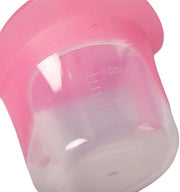 2Pcs Blue and Pink Eye Wash Cup Eye Wash Kit with Storage Container Bath Kit Silicone Eyelash Lid Care for Tired Dry Eyes ...