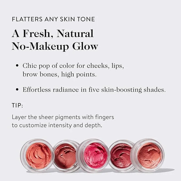 goop Beauty Cream Blush | Sheer Pop of Color for Lips & Cheeks | Vitamin C, Vitamin E & Safflower Oil | Natural Makeup for...