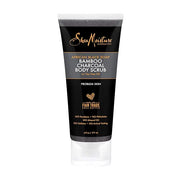 SheaMoisture African black soap bamboo charcoal body scrub exfoliate, 6 Ounce - Product Image