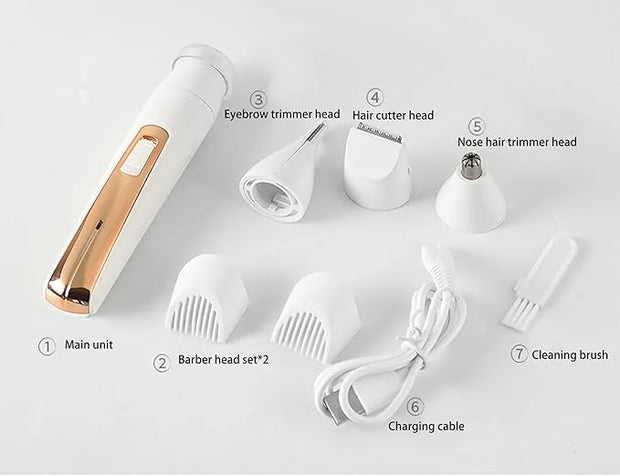 Womens Electric Razor, Face Shaver, Facial Hair Remover, Electric Bikini Trimmers for Legs, Travel Razor for Eyebrow Ear N...
