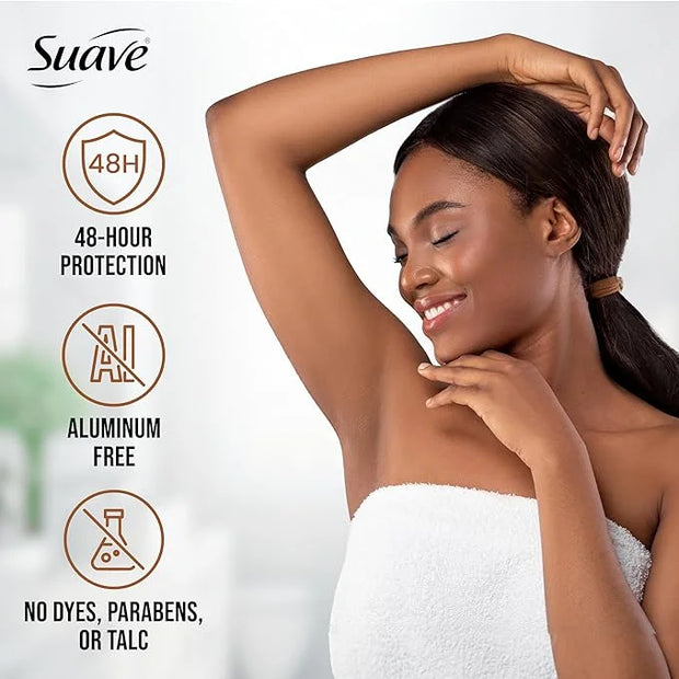 Suave Aluminum-Free Deodorant for Women, Coconut & Vanilla, 2.6 Oz - Product Image