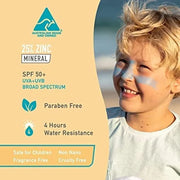 Sun Zapper Zinc Oxide Mineral Sunscreen Stick (Pink, Blue, Green, Yellow) SPF 50+ Water Resistant for Face & Body, Adults,...