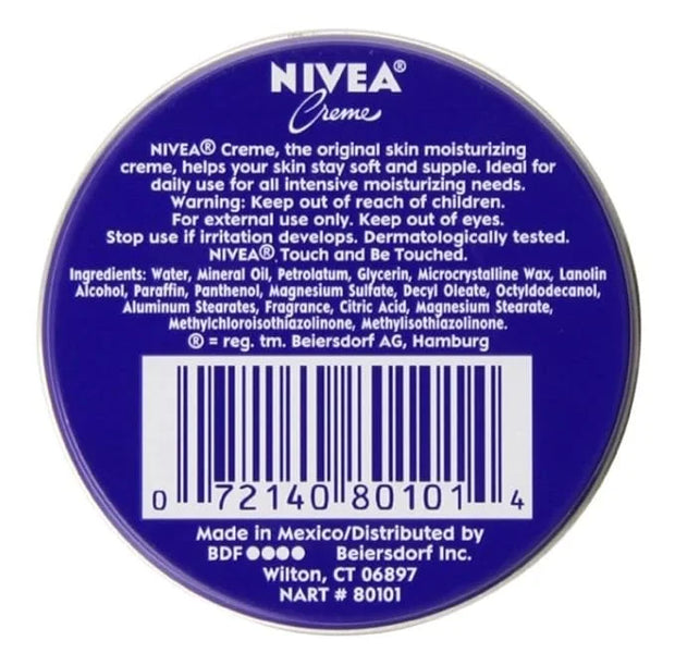 NIVEA Scented Creme - 1oz Travel Size Tins (Pack of 36) - Hydrating Whole Body Moisturizer for Dry Skin - Product Image