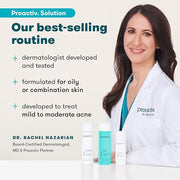 Proactiv 3 Step Acne Treatment - Benzoyl Peroxide Face Wash, Repairing Acne Spot Treatment for Face and Body, Exfoliating ...