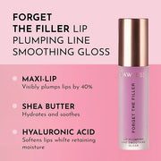 Women's Forget The Filler Lip Plumper Line Gloss, Violet Bloom, Purple, 0.11 Fl Oz (Pack of 1) - Product Image