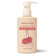 Dabble & Dollop Cherry on Top Conditioner - Natural Shine & Detangler for Kids, 100% USA-made, Paraben & Sulfate Free, Veg...