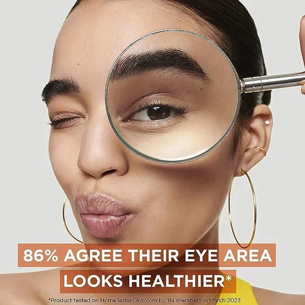 Garnier Eye Cream, With 4% Vitamin C, Brightening Eye Treatment For Dark Circles, Prevents Under Eye Bags And Puffiness, V...