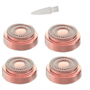 for Finishing Touch Replacement Heads Flawless Facial Hair Remover Gen 2,Double Halo Painless and Smooth (4PCS, GEN 2) - P...