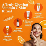 TruSkin Vitamin C Cream for Face – Brightening Moisturizer, Anti Aging, Hydrating, Skin Wrinkle Cream – Vitamin B5, Vitami...