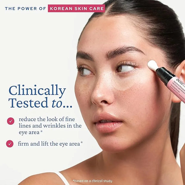 belif Aqua Bomb Lifting Eye Gel | Retinol + Collagen + Peptide for Firming & Plumping | Hyaluronic Acid for Glowy Hydratio...