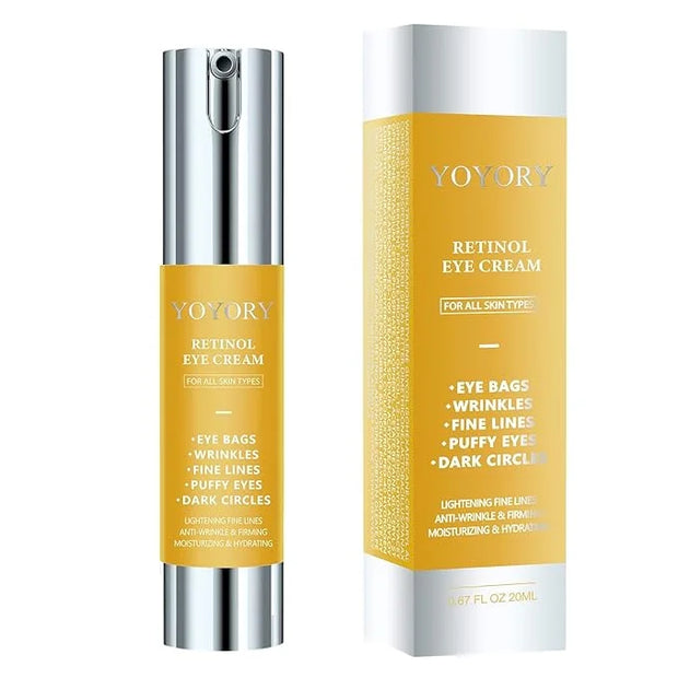 Retinol Under Eye Cream - Eye Cream for Dark Circles and Puffiness, Eye Bags, Wrinkles Fine Lines Skin Care Hydrates & Lif...
