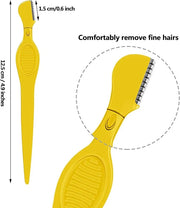 Mudder 28 Pcs Eyebrow Razor Knife Shaver Trimmer Shaver Multipurpose Exfoliating Tool Facial Hair Removal for Women Valent...