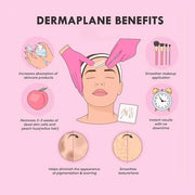 Dermaplane Razor, Face Razors for Women, Dermaplaning Tool for Women Face, Remove Facial Hair and Perfectly Shape Brows, w...