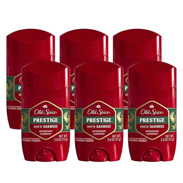 Old Spice Antiperspirant Deodorant for Men, Prestige, 48 Hr Odor Protection, 2.6 oz (Pack of 6) - Product Image