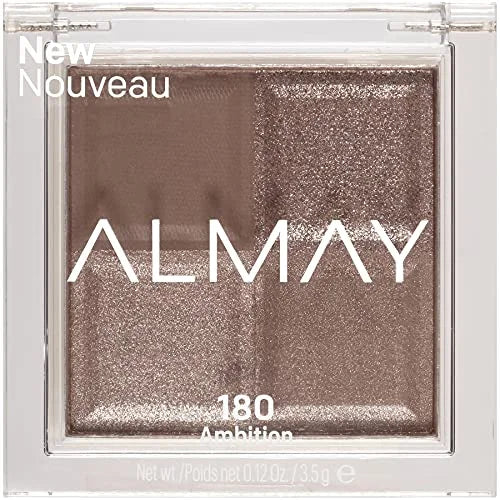 Almay Eyeshadow Palette, Longlasting Eye Makeup, Single Shade Eye Color in Matte, Metallic, Satin and Glitter Finish, Hypo...