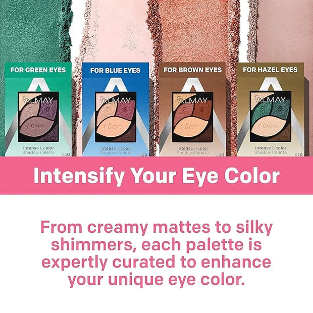 Almay Eyeshadow Palette, Longlasting Eye Makeup, Primer Enriched with Antioxidant Vitamin E, Hypoallergenic, 030 Hazel Eye...