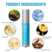 Anti-Aging Eye Cream for Wrinkles Under Eye Cream with Snail Mucin for Fine Lines Puffiness - Firming Eye Serum Relieve Ey...
