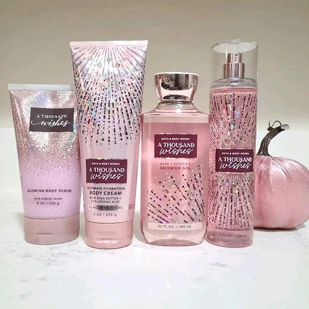 Bath & Body Works A Thousand Wishes Ultimate Hydration Body Cream, 8 Ounce - Product Image