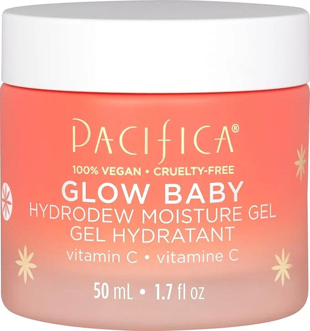 Pacifica Glow Baby Hydrodew Gel Moisturizer – Vitamin C & Niacinamide Dewy Face Gel for Glowing Skin, Lightweight Oil-Free...