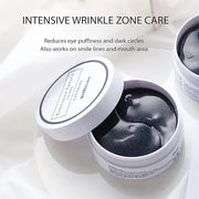WELLDERMA Collagen Impact Sapphire Eye Mask 60 Sheets - NOURISHing ENRICHed Moisturizing Hydrogel Eye Patches Wrinkles Col...
