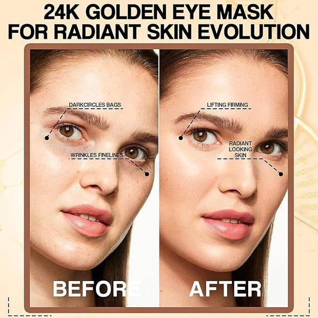 Under Eye Patches for Women (30 Pairs) - Eye Patches for Puffy Eyes and Dark Circles - Skin Care with Collagen eye patches...