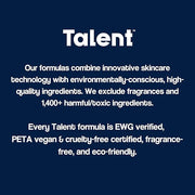 Talent Essential Starter Skincare Set - 90 Day Supply, Korean Skincare, EWG Verified, Fragrance-Free Daily Cleanser (3.0 o...