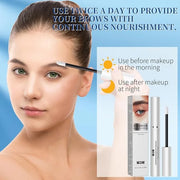 Eyebrow Serum,W3W Eyebrow Growth Serum Advanced Formula for Boost Longer, Fuller, and Thicker Brows Lashes,3 ML (White) - ...