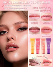 Moisturizer Lip Glowy Balm, Hydrating & Women-3#Grapefruit