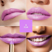 Oulac Pinky Purple Lipstick - Moisturizing Lip Stick Glossy Tinted Lip Balm, Sheer Shine Juicy Finish, Lightweight and Hyd...