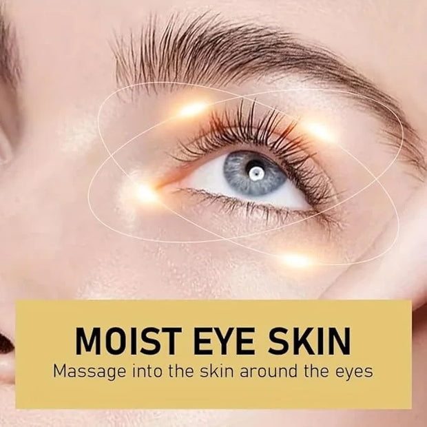 Eye Serum with 8% Glycerin 5% Retinol Hyaluronic Acid for Rapid Puffy Fine Lines Dark Circles Wrinkles, Under Eye Cream wi...