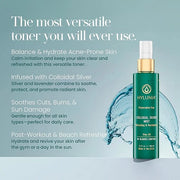 Hylunia Colloidal Silver Mist Toner 5.1 fl. oz. – Hydrating Versatile Toner for Acne-Prone Inflamed Skin | Infused with Co...