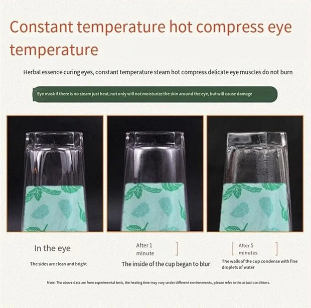 Eye Masks for Dark Circles and Puffiness Disposable Soothing Headache Relief Dry Eyes, Stress Relief Relief Eye Fatigue St...