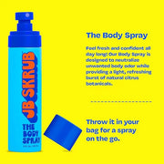 The Body Spray for Kids, Tween & Teen Boys with Citrus Scent - Body Odor Eliminator - Elevate Confidence with a Perfect Do...