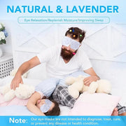 XPCARE 48 Pack Steam Eye Masks for Dry Eyes, Self Heated Steam Warm Eye Mask, Disposable Heated Eye Mask for Dark Circles,...