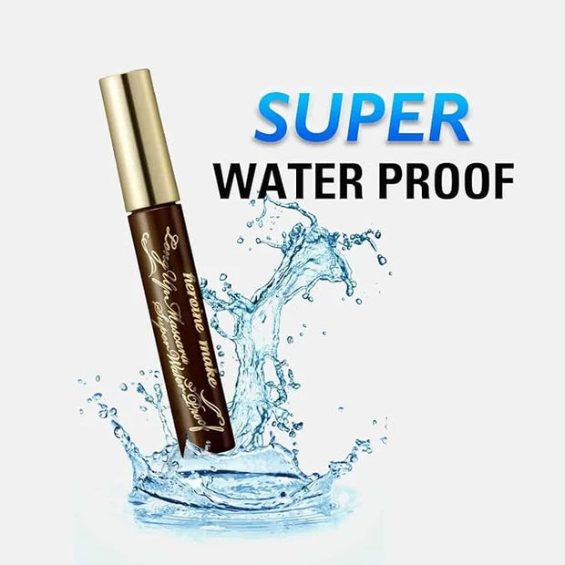 HEROINE MAKE by KISSME Mascara Duo Set | 2 Full-Size - Waterproof & Lengthening & Volume Fiber Tubing Mascara Brown + Gent...