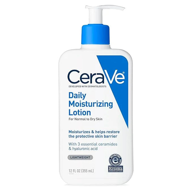 CeraVe Daily Moisturizing Lotion for Dry Skin, Body Lotion & Face Moisturizer with Hyaluronic Acid and Ceramides, Daily Mo...