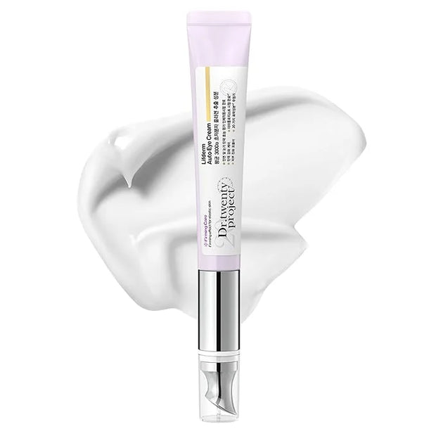 Collagen Lifting Eye Cream with Vibrating Massage Head for Wrinkles, Fine Lines, and Puffy Eye Bags-Under Eye Cream for Da...