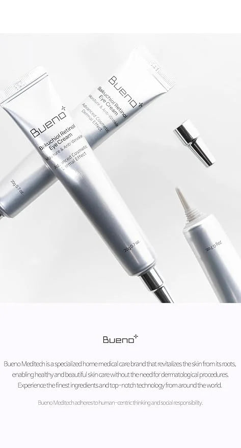 Bakuchiol Retinol Eye Cream 0.7 fl.oz (20g) | Eye Cream for Dark Circles, Puffiness & Wrinkles - Product Image