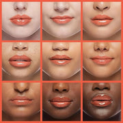 Hydrating Lip Glow Oil, Lip Oil Gloss Transparent Toot Tinted Nourishing Long Lasting Repairing Lightening Lip Lines (PINK...