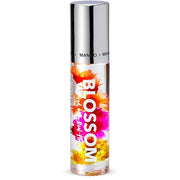 Blossom Roll on Lip Gloss, Scented Clear High Shine Moisturizing Lip Oil, Non Sticky, Infused with Real Flowers, Made in U...