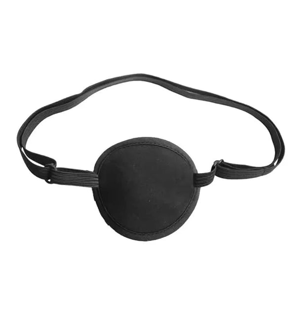 Black Protect Eye Patch Satin Single Eye Patch Lazy Eye Amblyopia Strabismus Eye Masks - Product Image